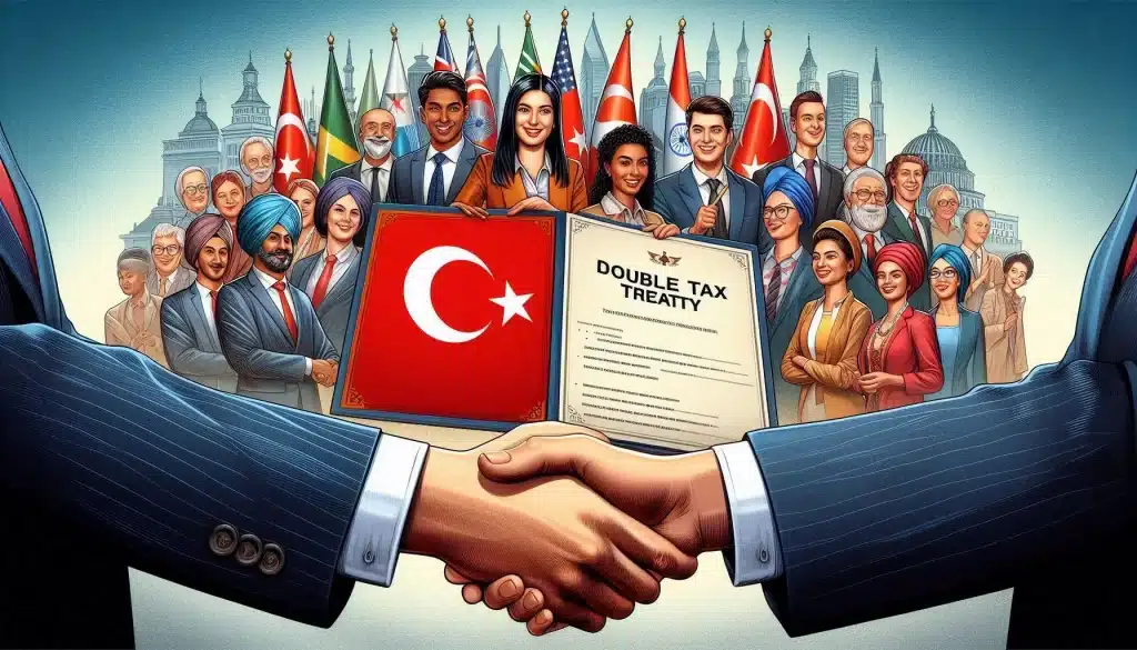 a hands shaking hands with a group of people around them