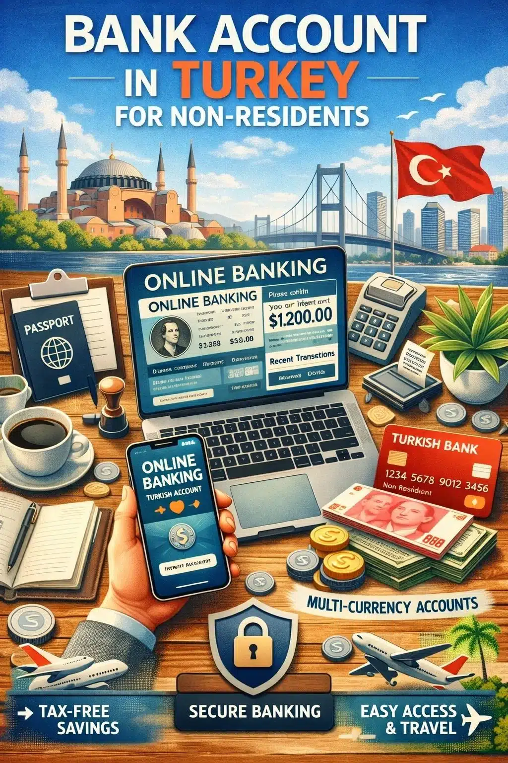 Turkey Bank Account for Non-Resident